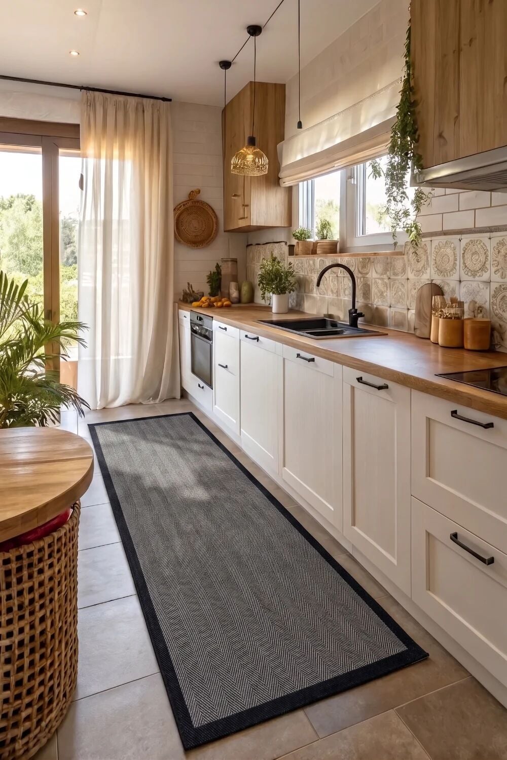 Nova 2006 Kaymaz Taban Bordürlü Sisal Halı