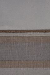 Riva 9351 Krem Gri Çerçeveli Bambu Halı