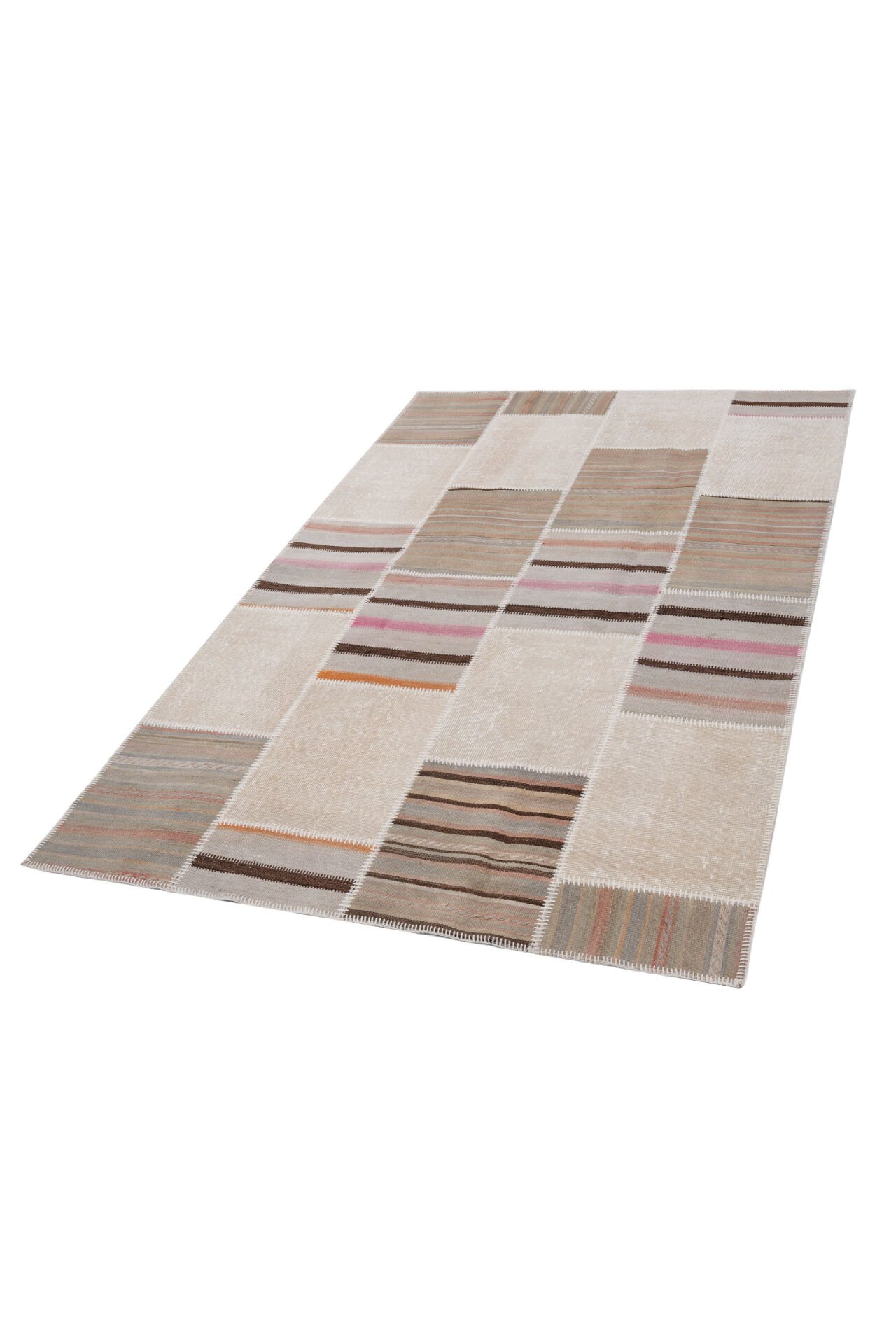 Naar Halı Patchwork El Yapımı Dekoratif Halı