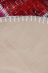 Naar Halı Patchwork El Yapımı Daire Halı