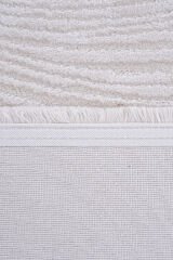 Aren Akrilik Kesme Salon Halısı 3303 Beyaz - 80x250