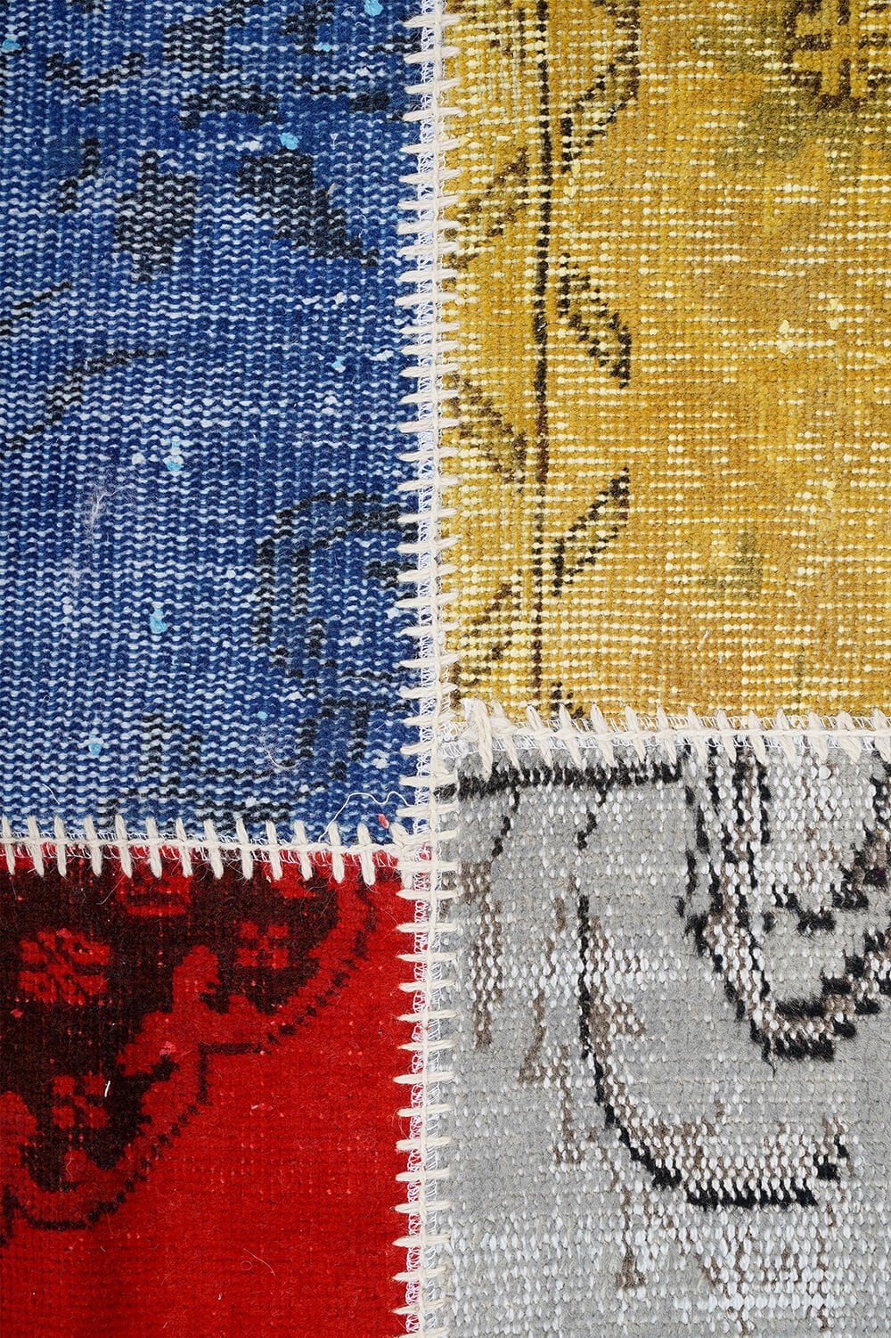 Naar Halı Patchwork El Yapımı Dekoratif Halı