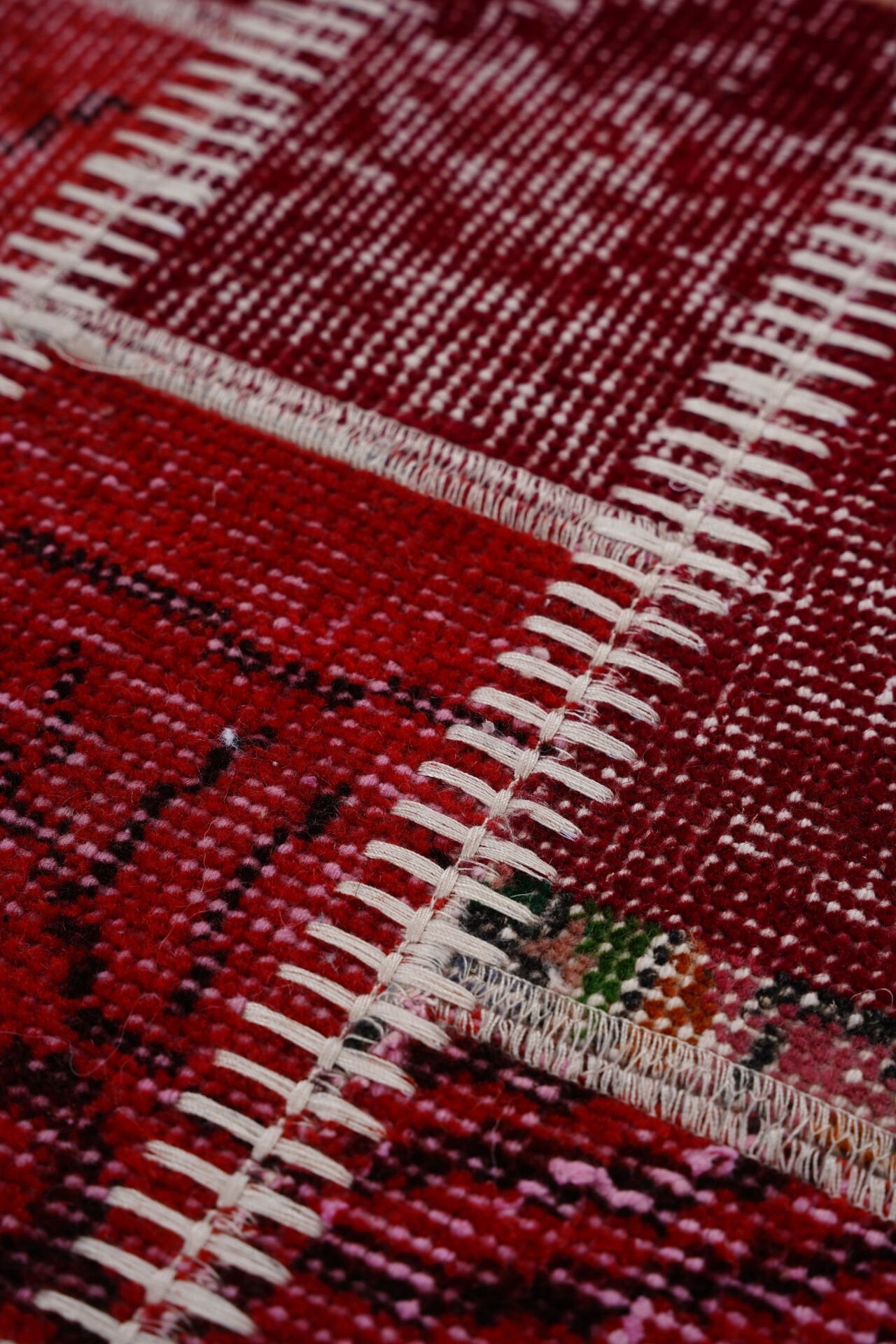 Naar Halı Patchwork 04 El Yapımı Dekoratif Halı