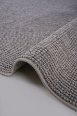 Delhi 3008 Bukleli Mutfak ve Salon Halısı Kesme Halı Gri - 120 x 180