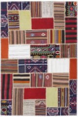 Naar Halı Patchwork El Yapımı Dekoratif Halı