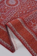 Mira Memlük V18 Kaymaz Tabanlı Yıkanabilir Klasik Kilim Turuncu - 160x230