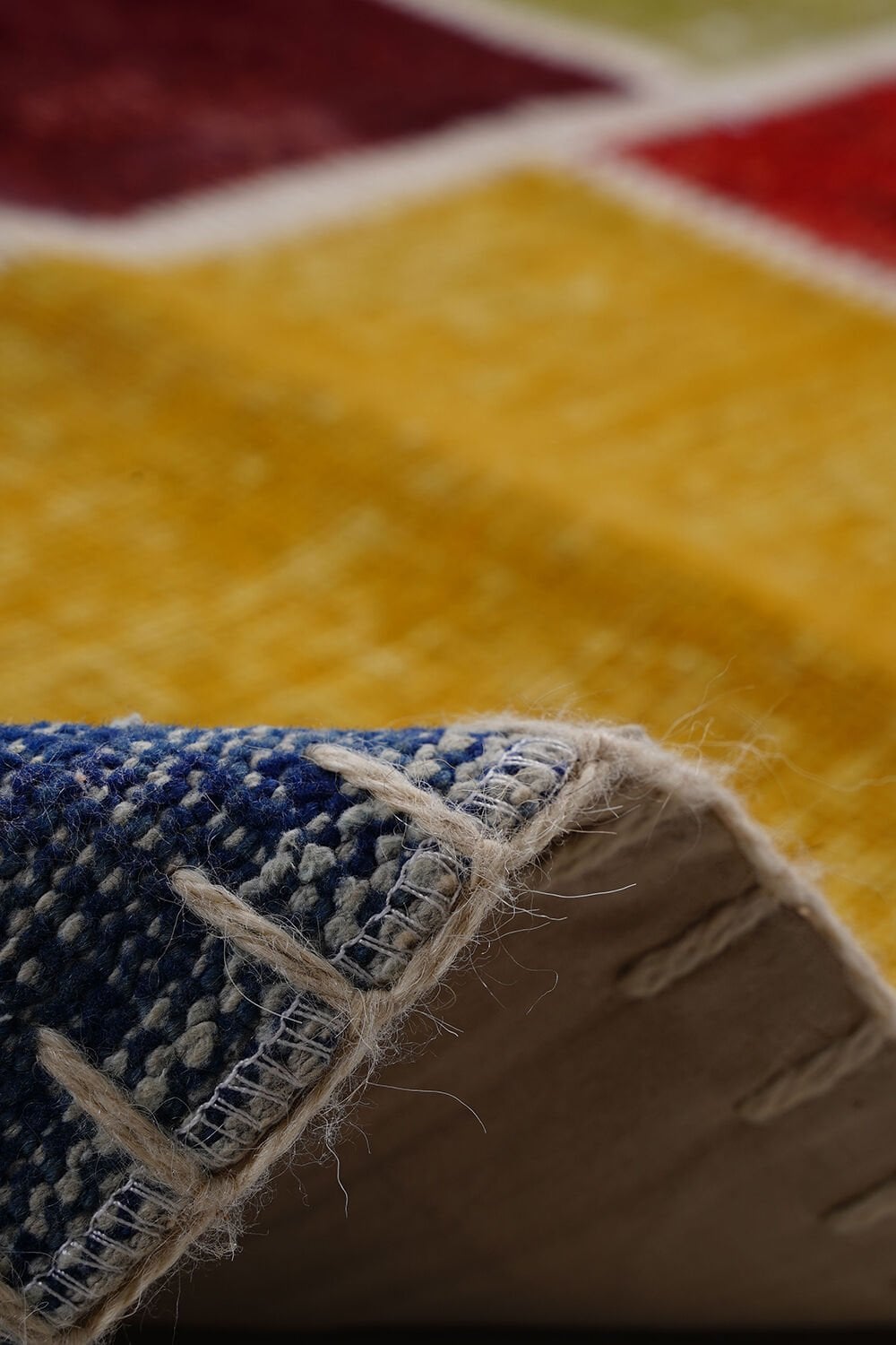 Naar Halı Patchwork El Yapımı Dekoratif Halı