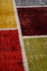 Naar Halı Patchwork El Yapımı Dekoratif Halı