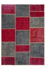 Naar Halı Patchwork El Yapımı Dekoratif Halı