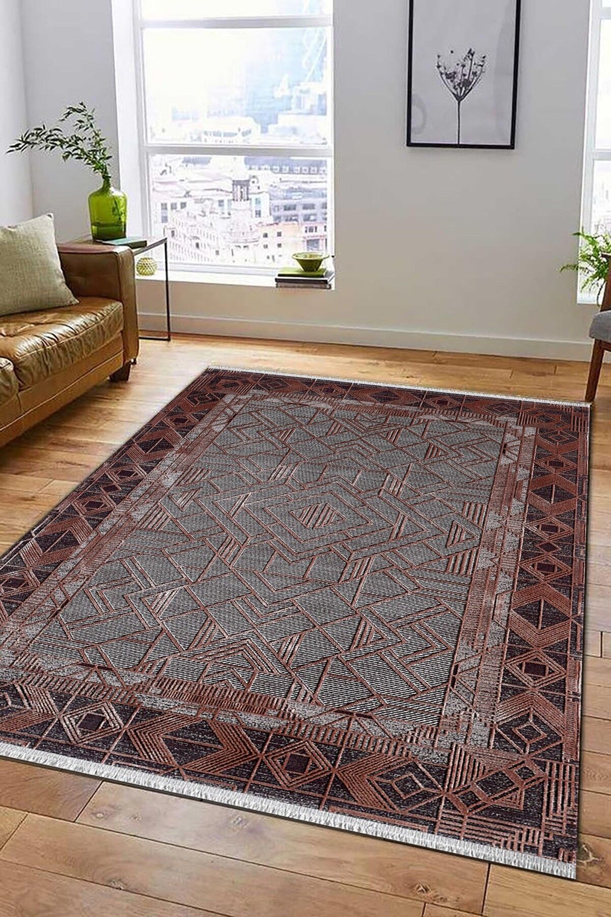 Royal Elite Qe01D Modern Makine Halısı