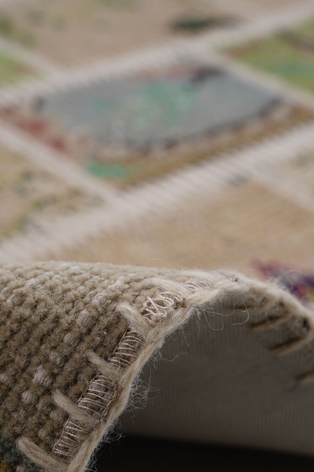 Naar Halı Patchwork 11 El Yapımı Dekoratif Halı