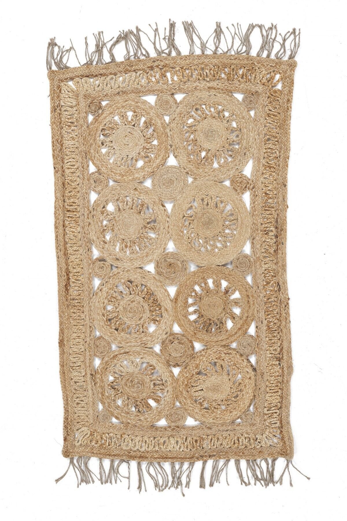 Jüt Kcjn 0021A Dekoratif Jüt Halı