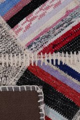 Naar Halı Patchwork El Yapımı Dekoratif Halı Renkli - 192x260