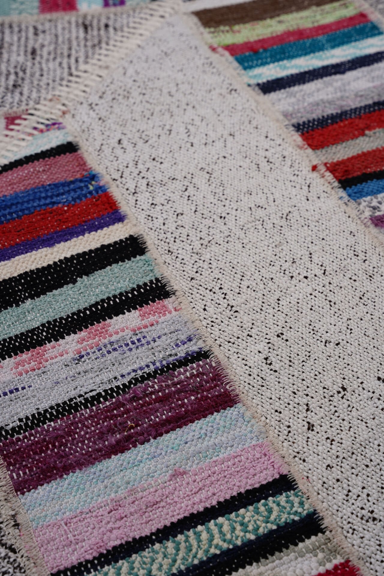 Naar Halı Patchwork El Yapımı Dekoratif Halı