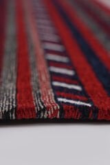 Mira Afgan 9 Kaymaz Tabanlı Yıkanabilir Klasik Kilim Kırmızı - 200x300