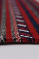 Mira Afgan 9 Kaymaz Tabanlı Yıkanabilir Klasik Kilim Kırmızı - 200x300
