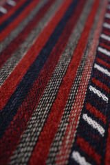 Mira Afgan 9 Kaymaz Tabanlı Yıkanabilir Klasik Kilim Kırmızı - 80x150
