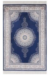 Naar Pers 16667A Bambu Halı Lacivert - 60x180