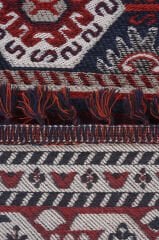 Mira Afgan 9 Kaymaz Tabanlı Yıkanabilir Klasik Kilim Kırmızı - 120x180