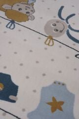 Royal Hello Kids Kd16A Modern Makine Halısı