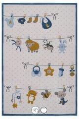 Royal Hello Kids Kd16A Modern Makine Halısı