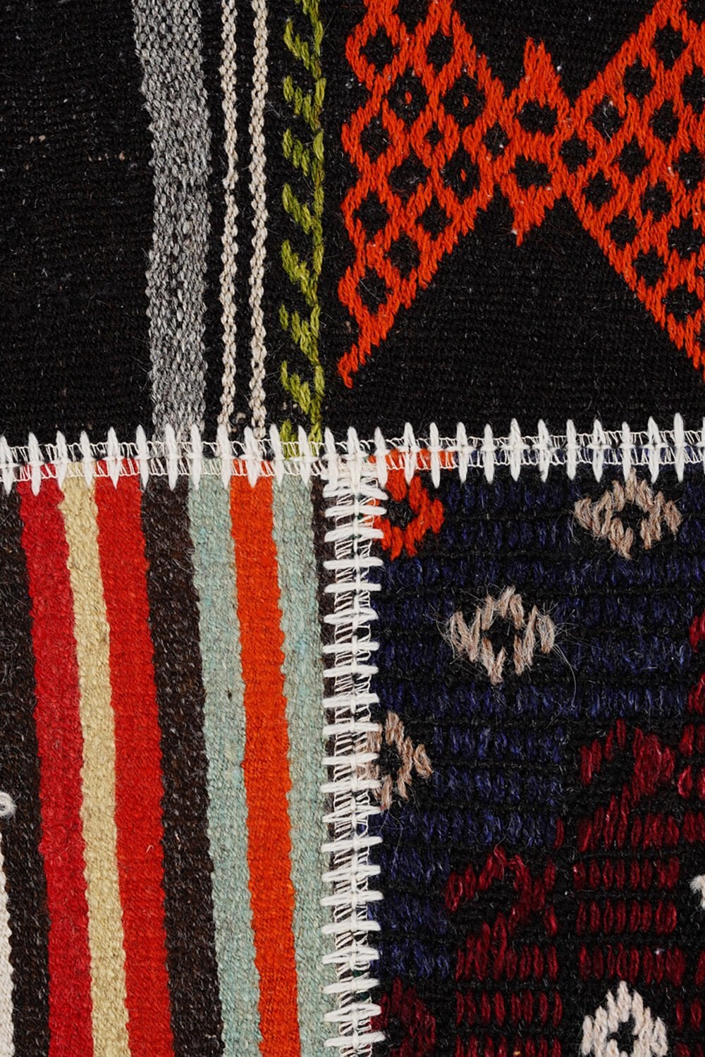 Naar Halı Patchwork El Yapımı Dekoratif Halı