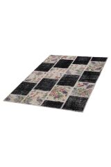 Klasik Patchwork Renkli Modern El Dokuma Halı