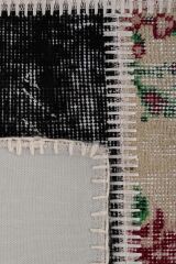 Klasik Patchwork Renkli Modern El Dokuma Halı