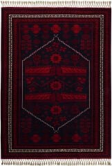 Yağcıbedir 168227 El Dokuma Yün Halı Kırmızı - 168x227