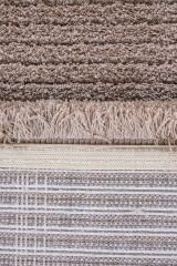 Velar 3602 Vizon Yumuşak Dokulu Modern Salon Halısı