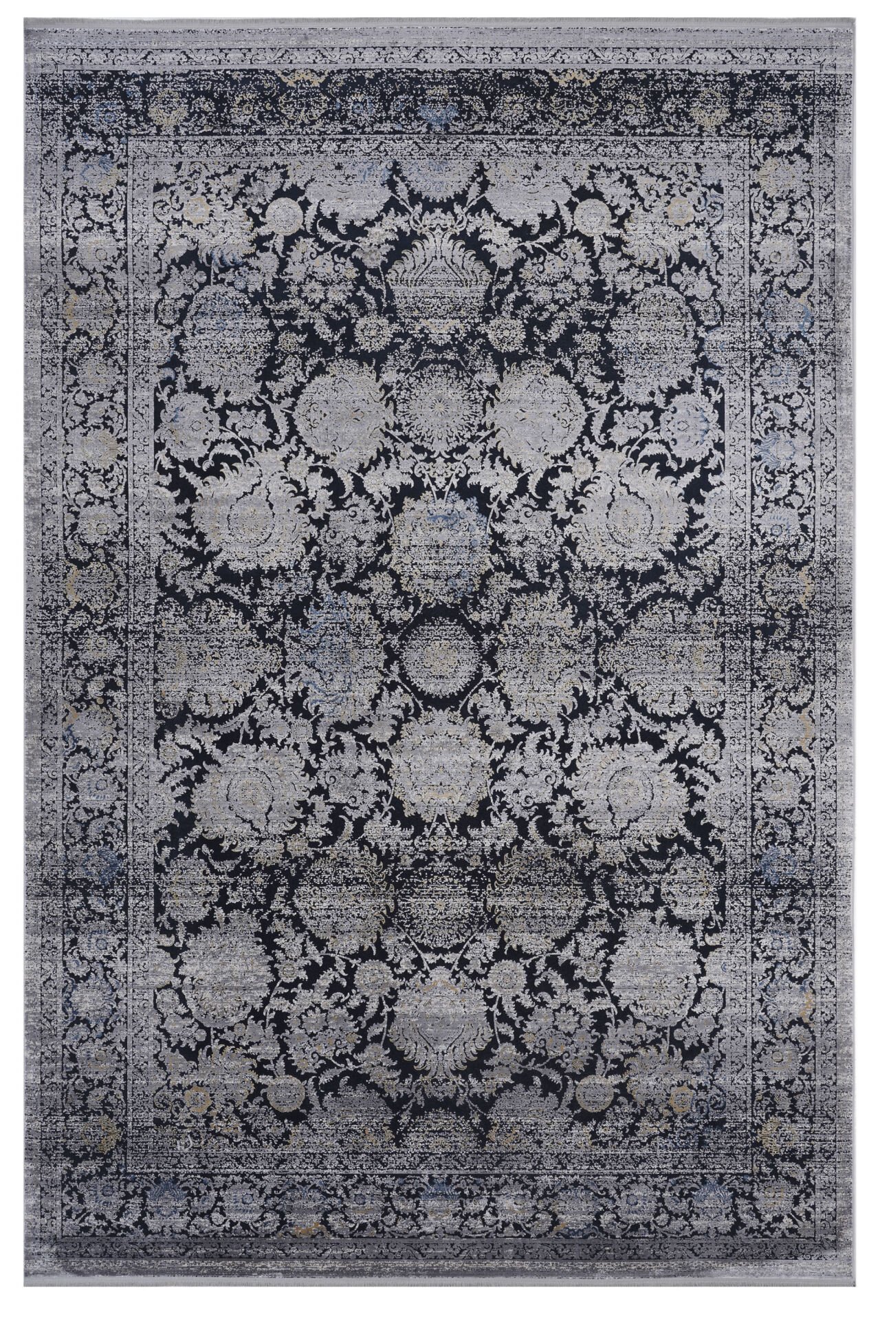 Naar Gloria 6462A Bambu Halı Gri - 80x150