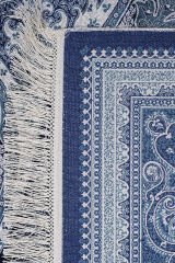 Naar Pers 17375B Bambu Halı Lacivert - 120x180