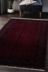 Khamyab Kırmızı Klasik El Dokuma Halı
