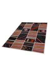 Kilim Patchwork Modern El Dokuma Halı
