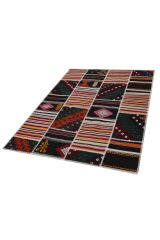 Kilim Patchwork Modern El Dokuma Halı