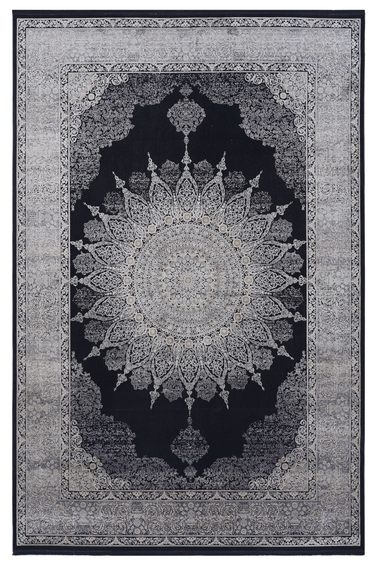 Naar Gloria 6460F Bambu Halı Gri - 80x150