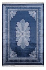 Naar Pers 17339B Bambu Halı Lacivert - 200x300