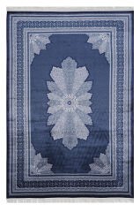 Naar Pers 17339B Bambu Halı Lacivert - 400x600