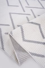 Velar 3609 Krem Yumuşak Dokulu Modern Salon Halısı