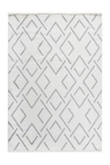 Velar 3609 Krem Yumuşak Dokulu Modern Salon Halısı