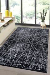Royal Nero No08A Modern Makine Halısı