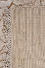 Mao KC 1859 El Dokuma Bambu Halı Bej - 80x300