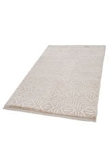 Mao KC 1859 El Dokuma Bambu Halı Bej - 80x300