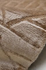 Mao KC 1859 El Dokuma Bambu Halı Bej - 80x300