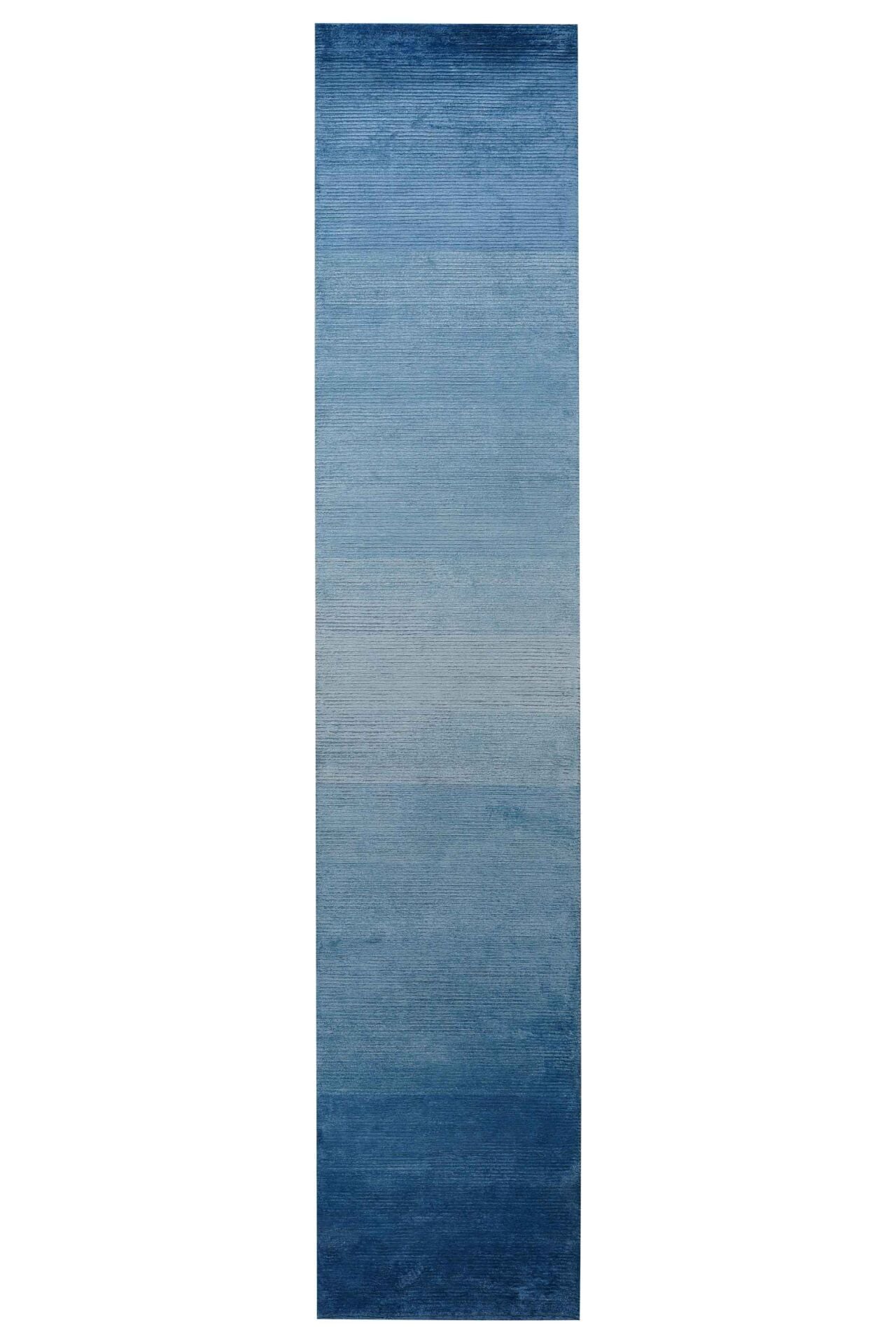 Nepal 3664 El Dokuma Kalın Bambu Halı Renkli - 80x400
