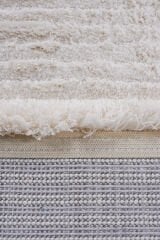 Velar 3601 Krem Yumuşak Dokulu Modern Salon Halısı