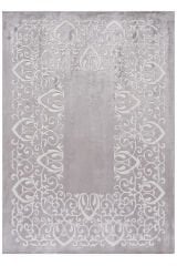Nepal 3511 El Dokuma Kalın Bambu Halı Beyaz - 120x180