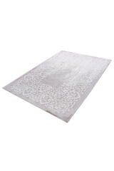 Nepal 3511 El Dokuma Kalın Bambu Halı Beyaz - 120x180