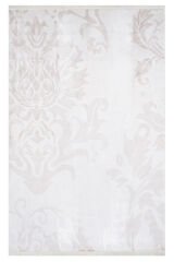 Nepal 3525 El Dokuma Kalın Bambu Halı Beyaz - 170x240