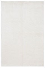 Nepal 3505 El Dokuma Kalın Bambu Halı Beyaz - 120x180